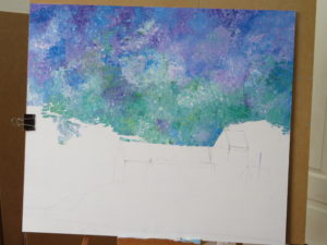 De geboorte van het schilderij Ezinge